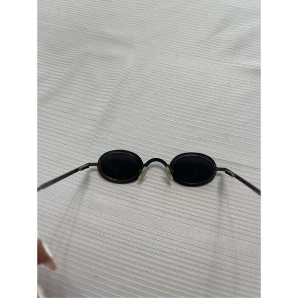 Hiromichi Nakano Oval Vintage Designer Sunglasses HN-307 37 31 140 Rare main image 4